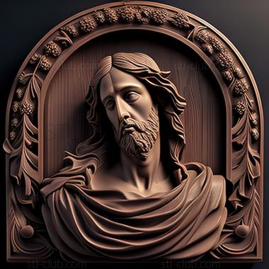 3D model st jesus (STL)